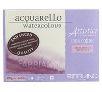 Fabriano Artistico Acquarello, aquarelle, extra blanc, satiné, pressée à chaud, 31