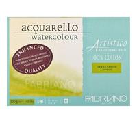 Fabriano Artistico White- Bloc26x36-300g- 20 Feuilles-Grain Torchon
