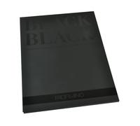Papier Fabriano Noir Bloc 24x32 300g 20 Feuil. Ultranoir