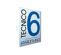 Fabriano Tecnico 6 -Bloc 35x50 Cm -240 Gsm -20 Feuilles Lisse