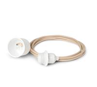 Fabric cord set 4m Set de câbles en tissu Sand pour Braided Lampshade Ferm Living - 5704723273387