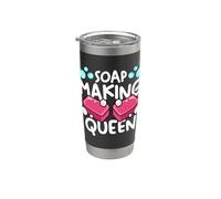 Fabrication de savon Queen Ingrédients naturels Distributeur de savon Gobelet isotherme en acier inoxydable double paroi