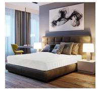 (Fabriqué en Europe) Luxe Matelas mémoire de forme 140x190 Memo - épaisseur 26cm- 8 zones de confort mousse mémoire adaptative