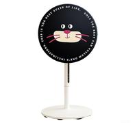 FABULETTA Grand bouclier vertical anti-poussière pour ventilateur d'intérieur, housse en tissu anti-saleté, résistant à l'humidité, lavable en machine (noir court)