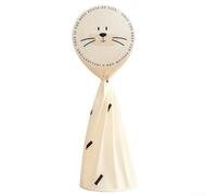 FABULETTA Grand bouclier vertical anti-poussière pour ventilateur d'intérieur, housse en tissu anti-saleté, résistant à l'humidité, lavable en machine (beige long)