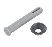 FABULETTA Lot de 6 broches et joints de rechange 65 mm pour piscine Power Steel, compatible avec P61801 P61796, matériau en plastique robuste pour l'entretien de la piscine à cadre (lot de 6)