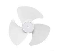 FABULETTA - Pales de ventilateur de 24 cm en plastique silencieuses pour circulateur d'air - Accessoires de ventilateur de bureau - Réduction du bruit (blanc)