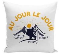Fabulous Coussin blanc Au Jour le Jour [40x40 cm] Blanc G