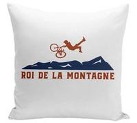 Fabulous Coussin blanc Roi de la Montagne [40x40 cm] Blanc G