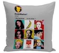 Fabulous Coussin gris Andy Warhol Instagram [40x40 cm] Gris G