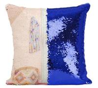 Fabulous Housse de Coussin à Sequin - Paillettes Bleu BTS Map of The Soul: Persona Jimin [40 x 40 cm] Bleu G