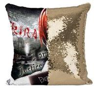 Fabulous Housse de Coussin à Sequin - Paillettes Doré Death Note 2 Manga [40 x 40 cm] Doré G