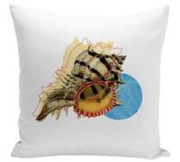 Fabulous Housse de coussin blanc Coquillage Minimaliste [40x40 cm] Blanc G