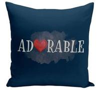 Fabulous Housse de coussin bleu Adorable [40x40 cm] Bleu G