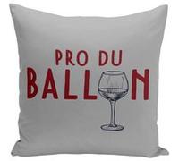 Fabulous Housse de coussin gris Pro du Ballon [40x40 cm] Gris G