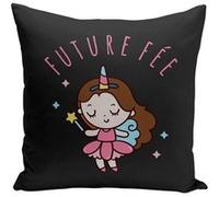 Fabulous Housse de coussin noir Future Fée [40x40 cm] Noir G