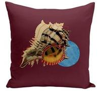 Fabulous Housse de coussin rouge Coquillage Minimaliste [40x40 cm] Rouge G