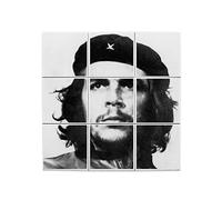 Fabulous Lot x9 Carreaux Céramique Décoratif 20 x 20 cm - Che Guevara Communiste Cuba Activiste (Taille totale 60 x 60cm)