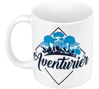 Fabulous Mug céramique Aventurier Jungle Blanc G