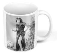 Fabulous Mug céramique Barbara Hale Sorciere Halloween Star Cinema Vintage Blanc G