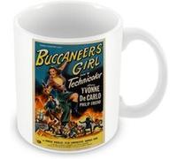 Fabulous Mug céramique Buccaneer's Girl Cinéma Vintage Blanc G