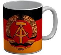 Fabulous Mug céramique Drapeau Allemagne de L'est Blanc G