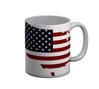 Fabulous Mug Céramique Drapeau Carte Etats Unis Football Sport Equipe National USA
