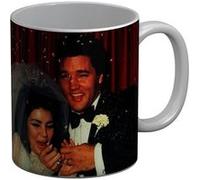 Fabulous Mug céramique Elvis Presley Mariage Las Vegas 1967 Blanc G