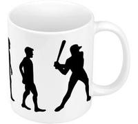 Fabulous Mug céramique Evolution Baseball Blanc G