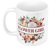 Fabulous Mug céramique Flower Girl Bouquet Fleurs Blanc G