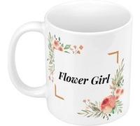 Fabulous Mug céramique Flower Girl Cadre Floral Blanc G
