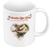 Fabulous Mug céramique Friends Like You Chat et Chien Blanc G