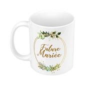 Fabulous Mug Céramique Future Mariée Mariage Noces Cercle Fleurs