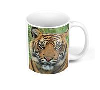Fabulous Mug Céramique Gros Plan Tete de Tigre de Face Vie Sauvage