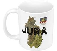 Fabulous Mug céramique Jura carte ancienne Blanc G