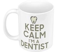 Fabulous Mug céramique Keep Calm I'm a Dentist Blanc G