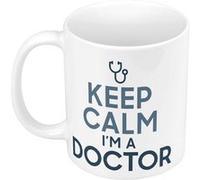 Fabulous Mug céramique Keep Calm I'm a Doctor Blanc G