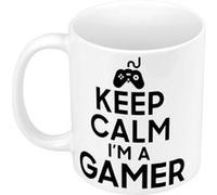 Fabulous Mug céramique Keep Calm I'm a Gamer Blanc G