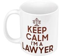 Fabulous Mug céramique Keep Calm I'm a Lawyer Blanc G