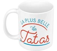 Fabulous Mug céramique La Plus Belle des Tatas Blanc G