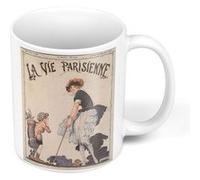 Fabulous Mug céramique La Vie Parisienne Le Golf 1920 Blanc G