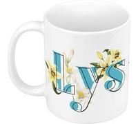 Fabulous Mug céramique Lys Minimaliste Blanc G
