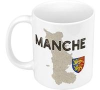 Fabulous Mug céramique Manche carte ancienne Blanc G