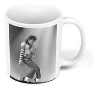 Fabulous Mug céramique Michael Jackson Photo Concert Noir et Blanc Blanc G