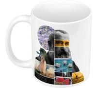 Fabulous Mug céramique Monet Collage Moderne Blanc G