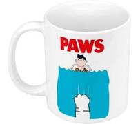 Fabulous Mug céramique Paws Chat - Les dents de la Mer Blanc G