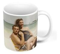 Fabulous Mug céramique Sean Connery Claudine Auger James Bond Blanc G