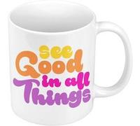 Fabulous Mug céramique See Good in All Things Blanc G