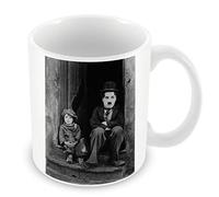 Fabulous Mug Céramique Tasse Photo de Star Célébrité Charlie Chaplin Acteur Vieux Cinéma Original 1