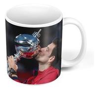 Fabulous Mug céramique Trophee Grand Chelem Novak Djokovic Blanc G